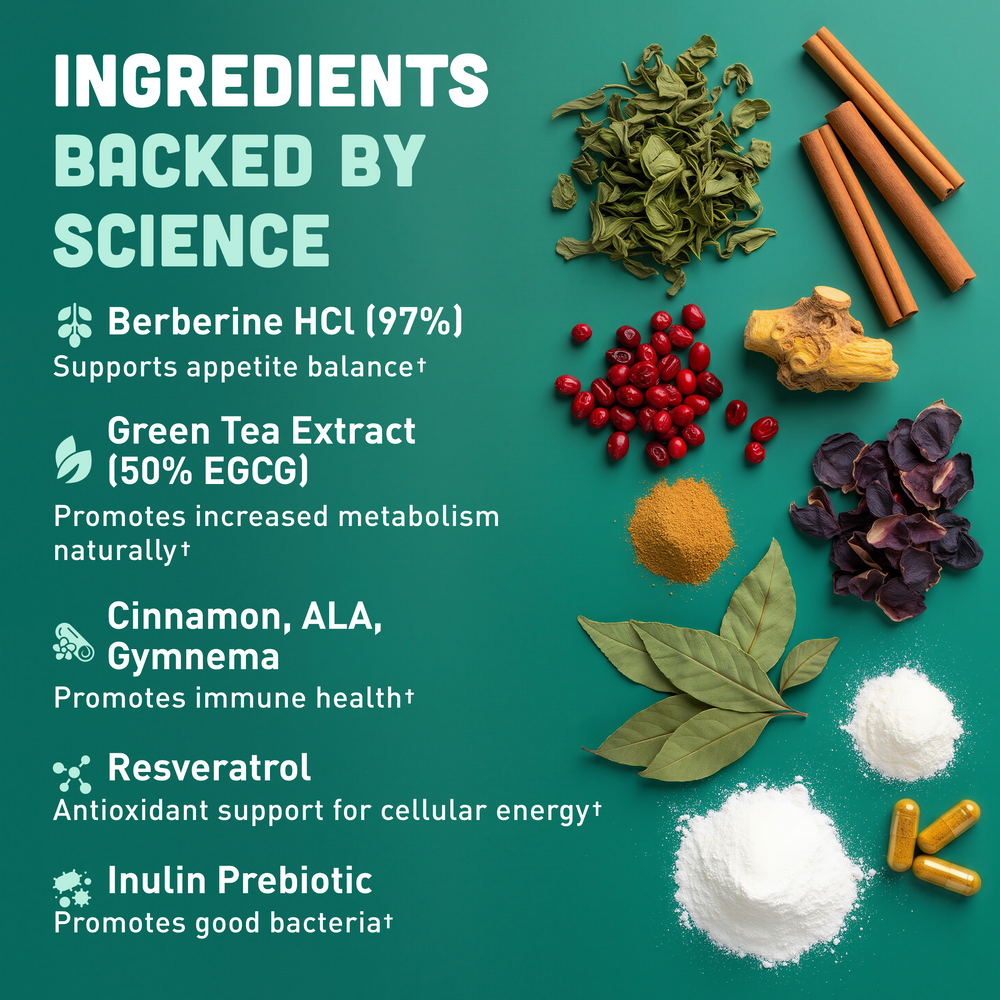 glp 1 ingredients Flatter Me Fiber GLP-1 Booster resveratrol. GLP-1 | 56 Capsules |